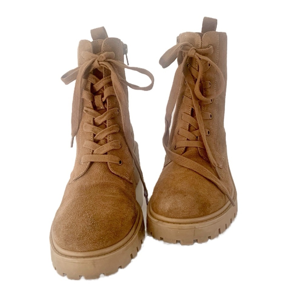 Crown Vintage Telinda Combat Boots - Picture 2 of 9